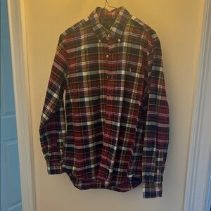 Men's Plaid Ralph Lauren Button-Down Shirt